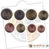 (2010) Набор монет Евро Испания 2010 год   UNC